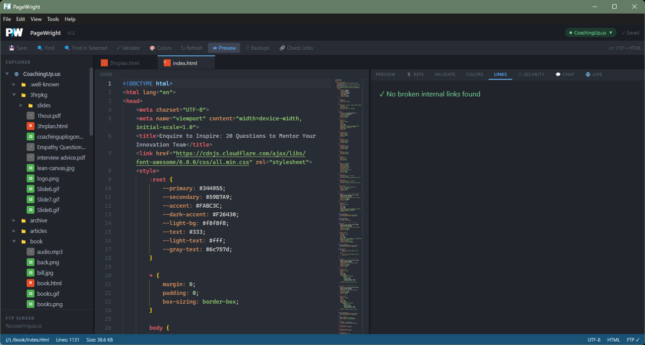 PageWright security scanner